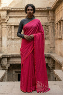 FUCHSIA FIESTA | Cotton | Indidha Saree