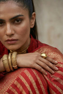 GANAVI | Kota Silk Banarasi | Indidha Saree