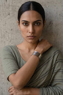 Sage Stride | Slub Cotton | Indidha Saree