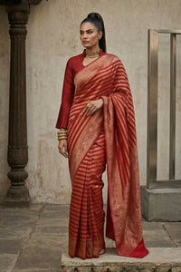 GANAVI | Kota Silk Banarasi | Indidha Saree