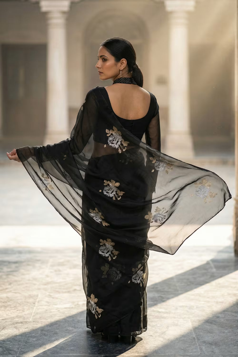 GUDHAL | Organza | Indidha Saree