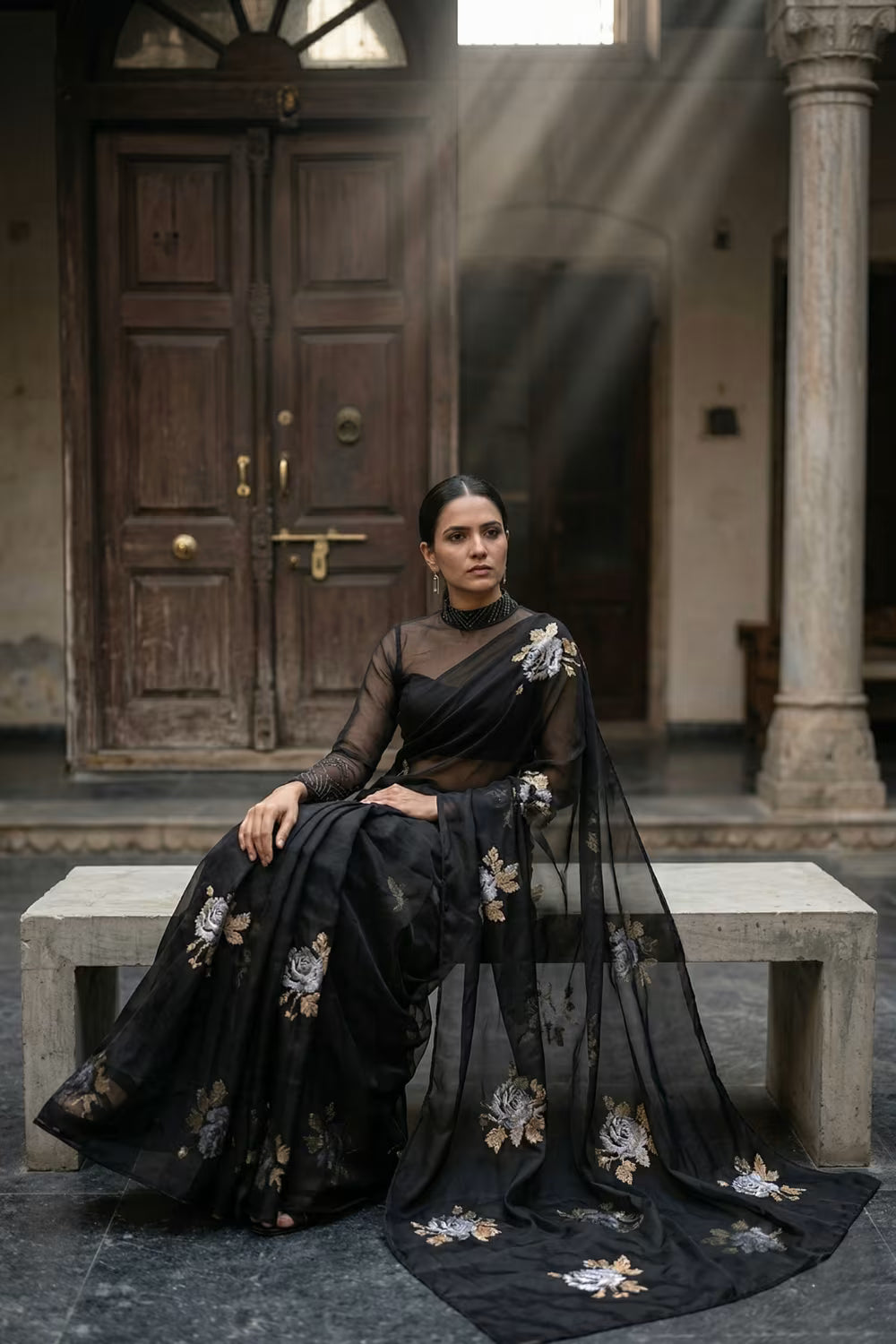 GUDHAL | Organza | Indidha Saree