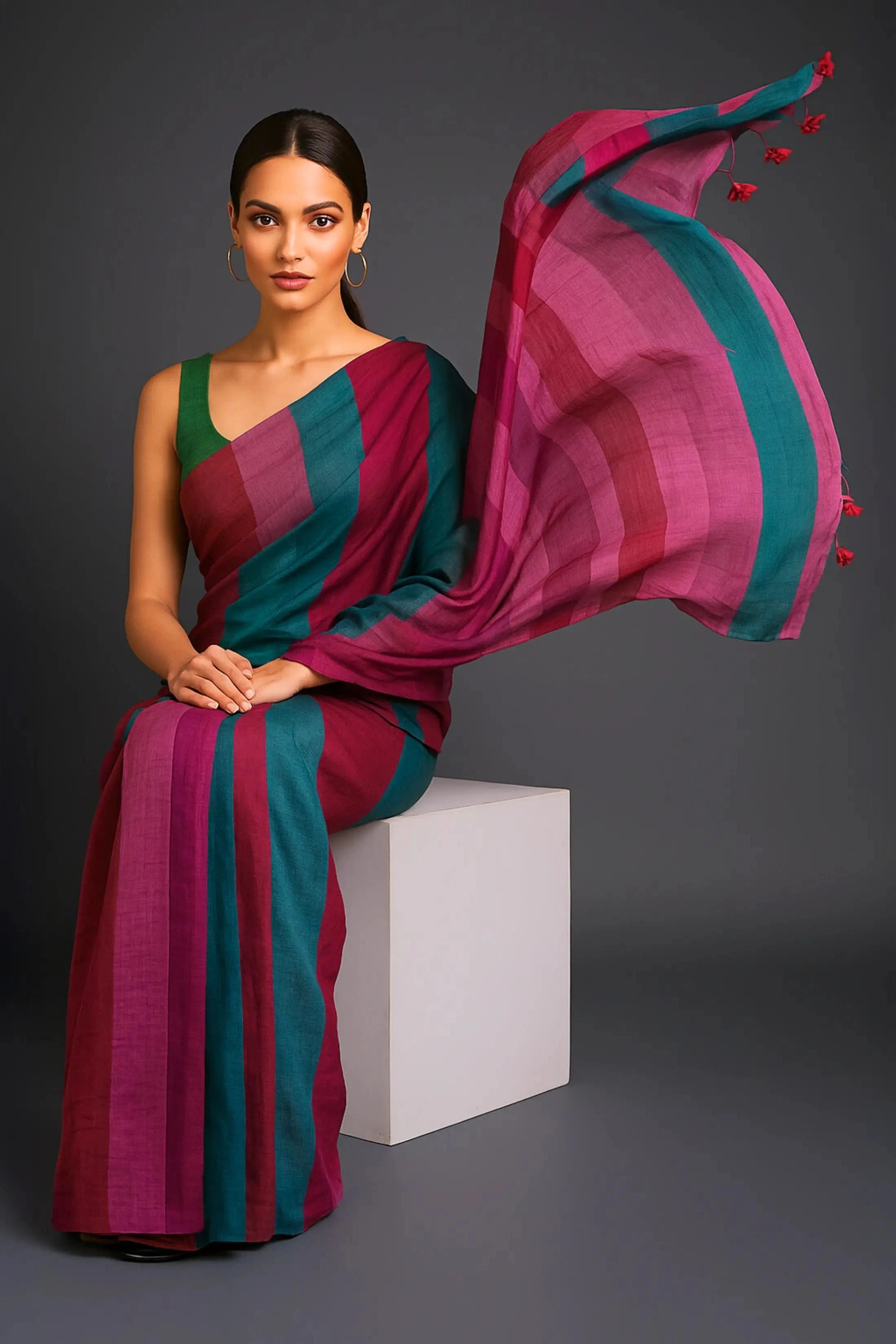 CHAITI | Cotton | Indidha Saree
