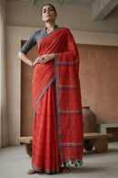 RANG RAAG | Textured Cotton | Indidha Saree