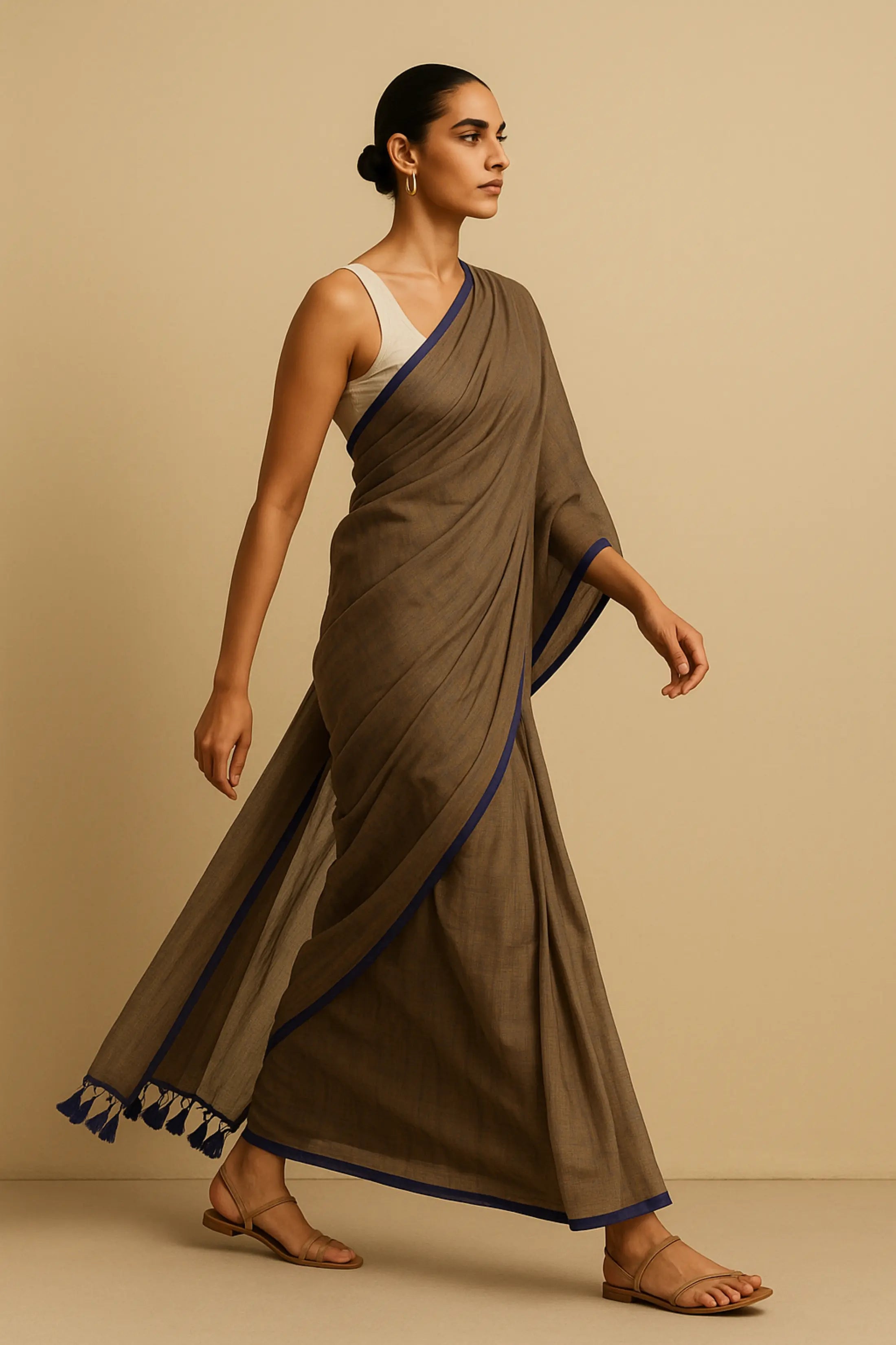 TORABI | Mul Cotton | Indidha Saree