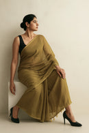 Dune Verse | Handloom Mul Cotton | Indidha Saree