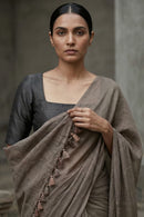 Stone Mist | Cotton | Indidha Saree