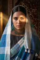 BLUE TRIBE | Linen | Indidha Saree