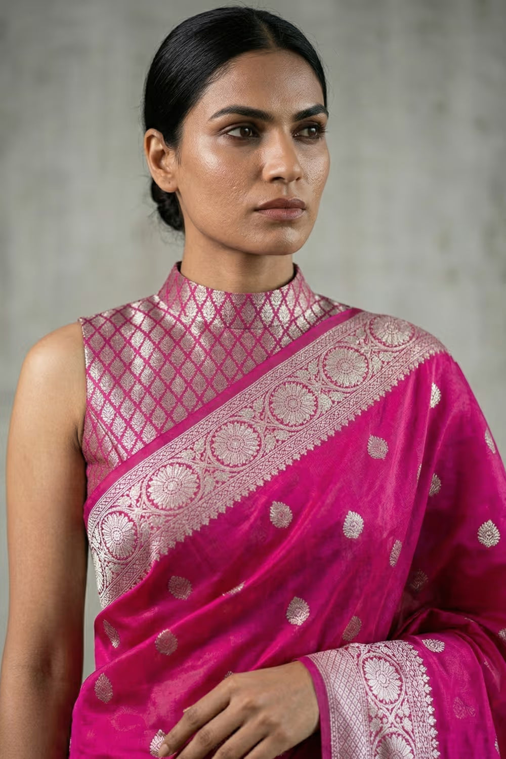 ZARI ZEST | Georgette | Indidha Saree