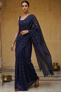 ZARA | Kota Viscose Zari Buta | Indidha Saree