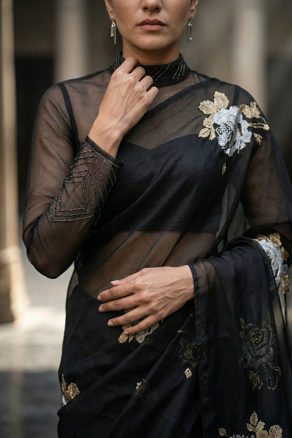 GUDHAL | Organza | Indidha Saree