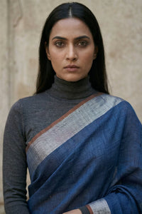 CAPUCHIN | Linen by Linen | Indidha Saree
