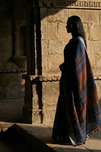 CAPUCHIN | Linen by Linen | Indidha Saree