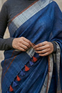 CAPUCHIN | Linen by Linen | Indidha Saree
