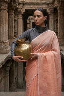 PRISHA BLUSH | Mul Cotton | Indidha Saree