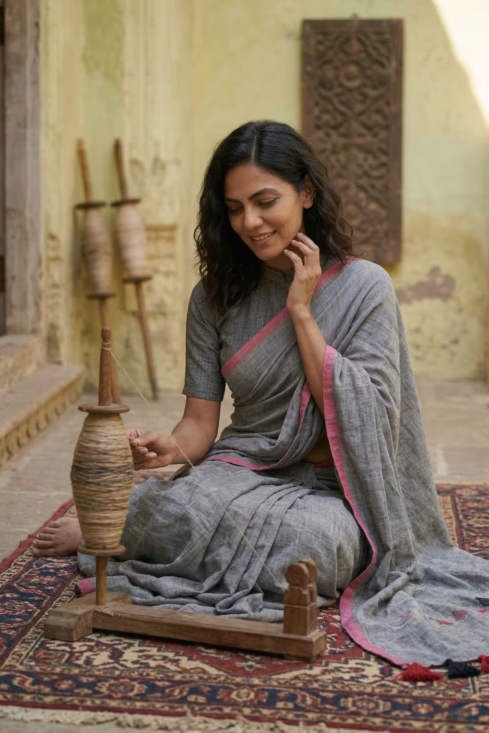 AVYA | Mul Cotton | Indidha Saree