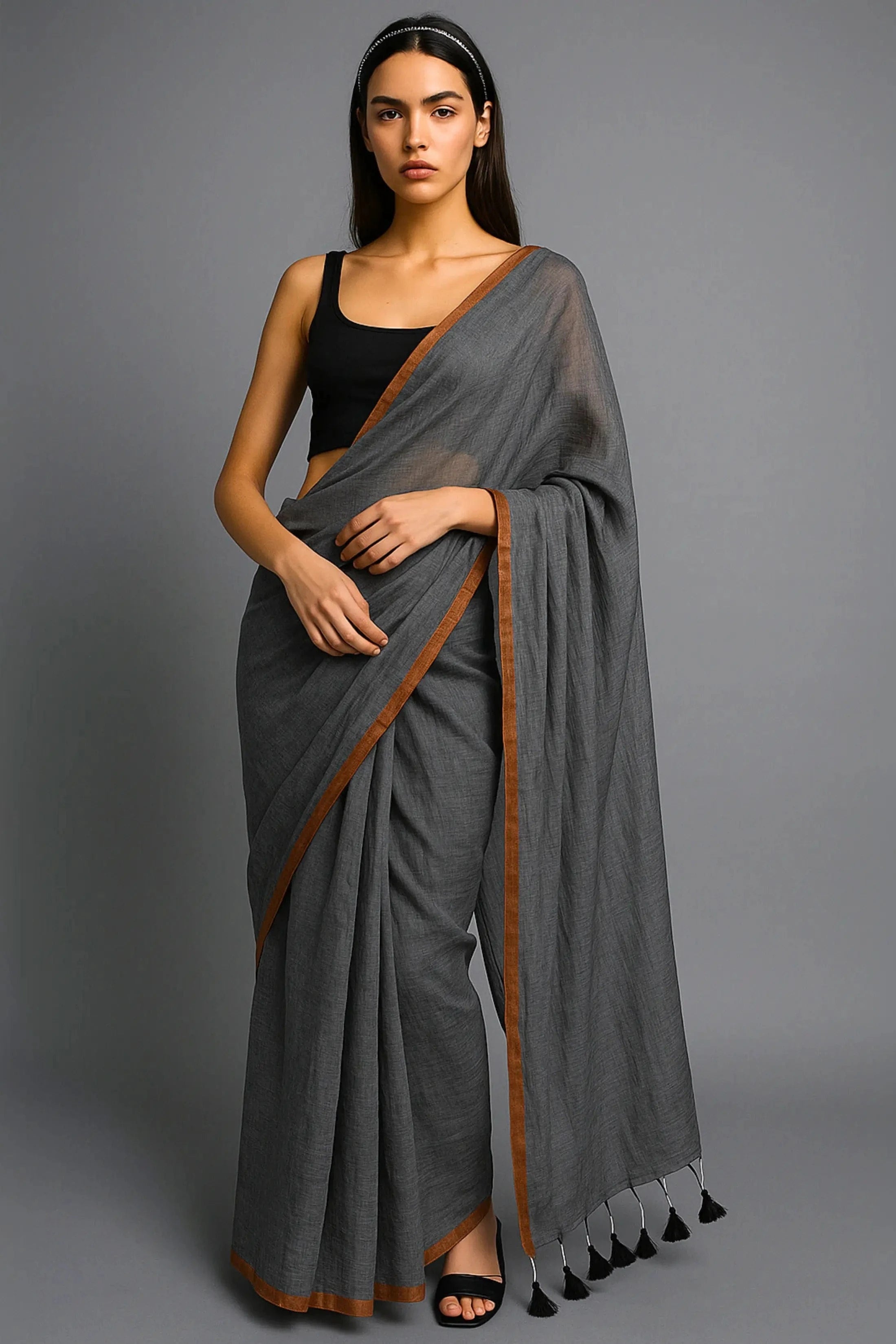 PATWAR | Mul Cotton | Indidha Saree