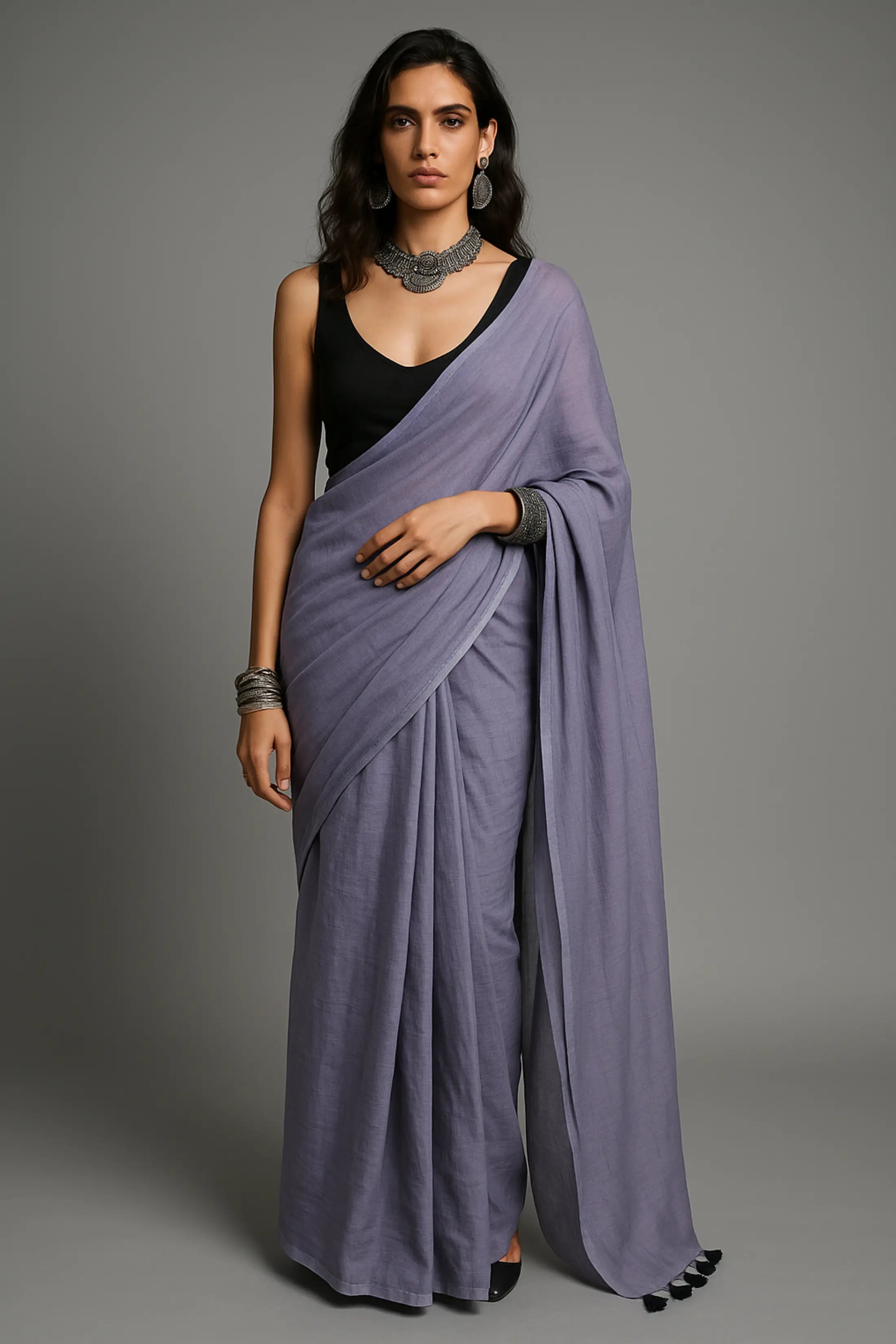 KIRDAAR | Mul Cotton | Indidha Saree