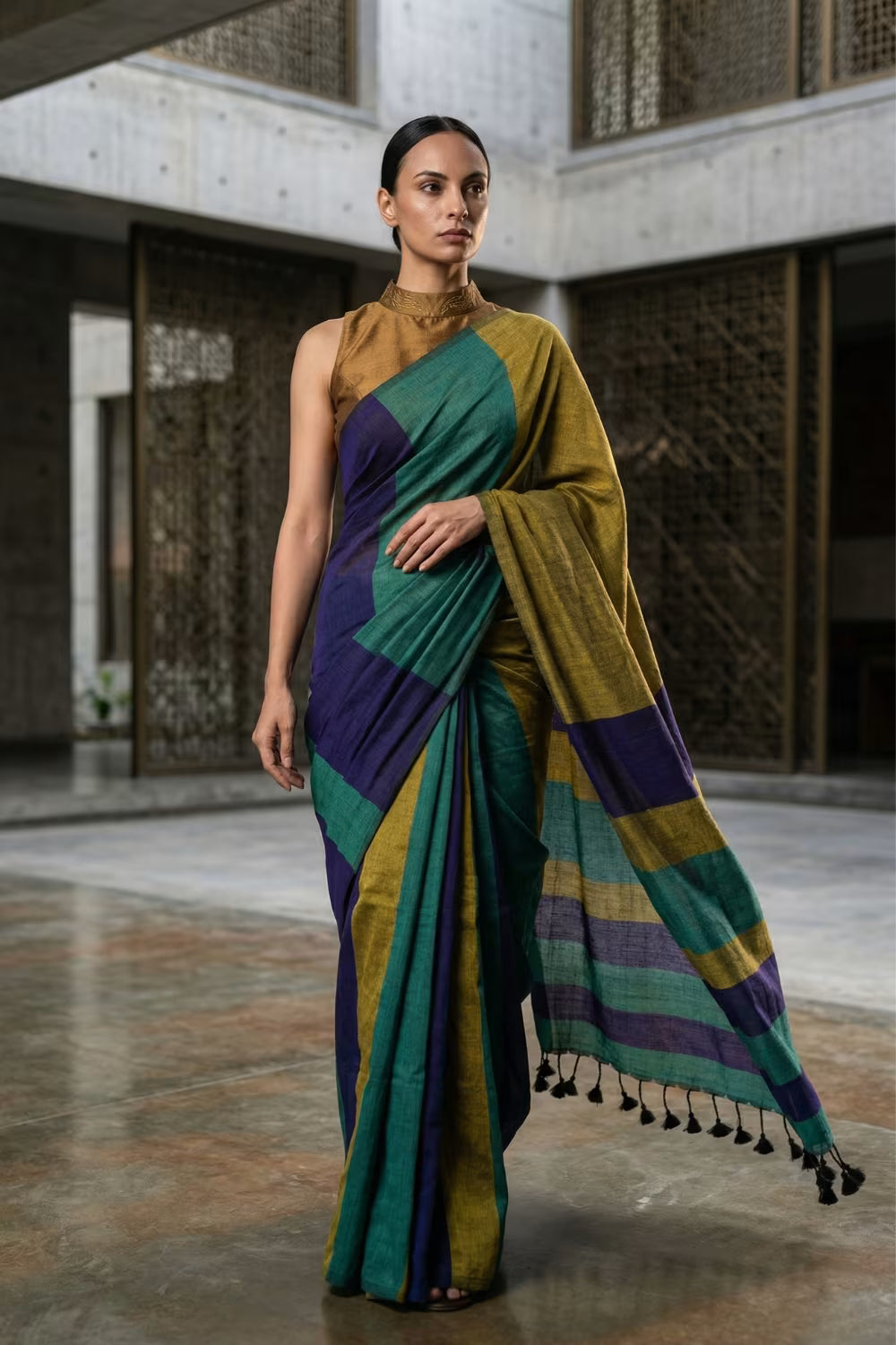 Basant Rutu Buy Cotton Saree Online | Indidha