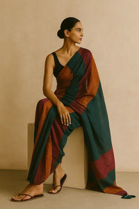 DAWN TO DUST | Cotton | Indidha Saree