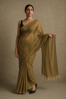 Dune Verse | Handloom Mul Cotton | Indidha Saree