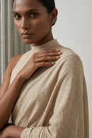 Oatline | Slub Cotton | Indidha Saree