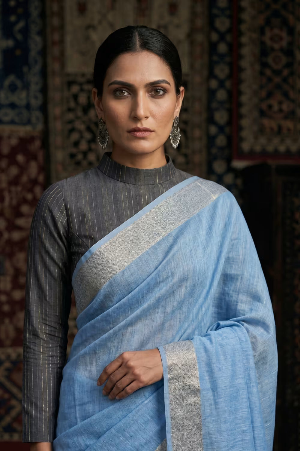 SITARA SA | Kota Linen | Indidha Saree