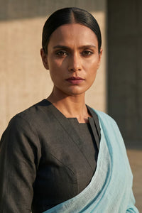 MINTY MIST | Mul Cotton | Indidha Saree