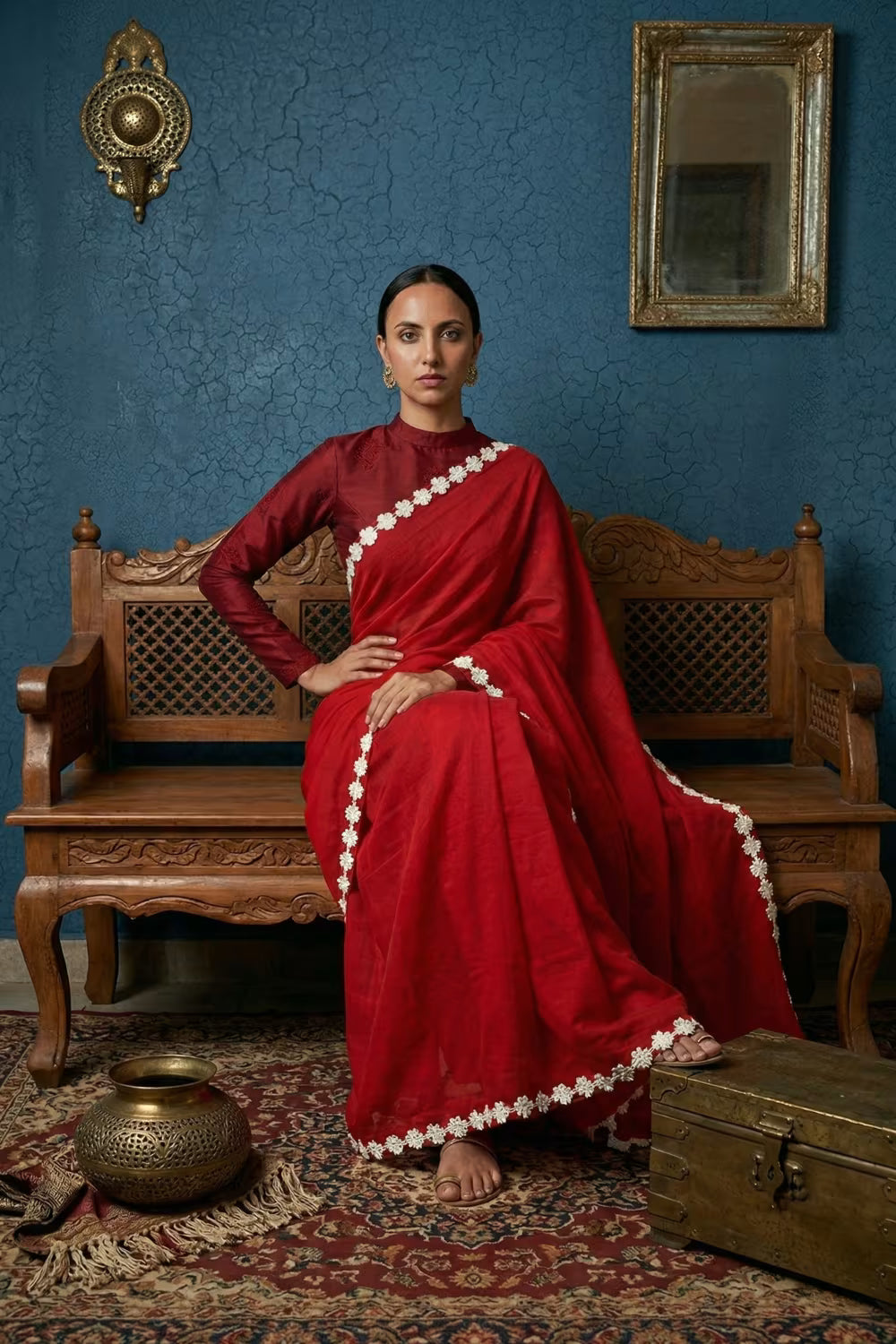 KANEL | Mul Cotton | Indidha Saree
