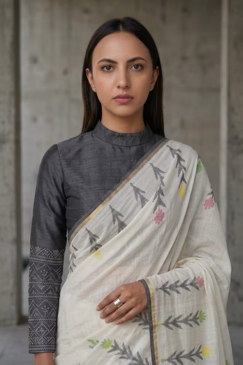 PASTEL CALM | Cotton | Indidha Saree