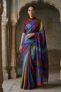 GAJGAMINI | Cotton | Indidha Saree
