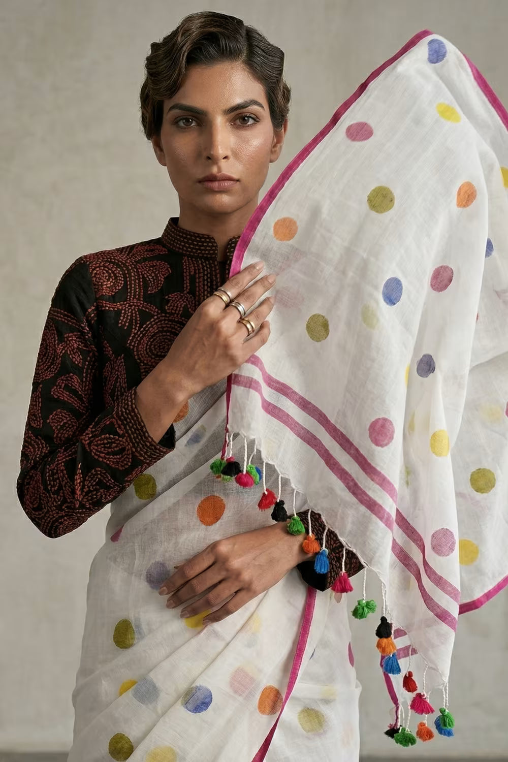 DILBARA | Mul Cotton | Indidha Saree