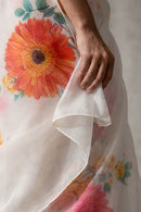 WARM WIND | Organza | Indidha Saree