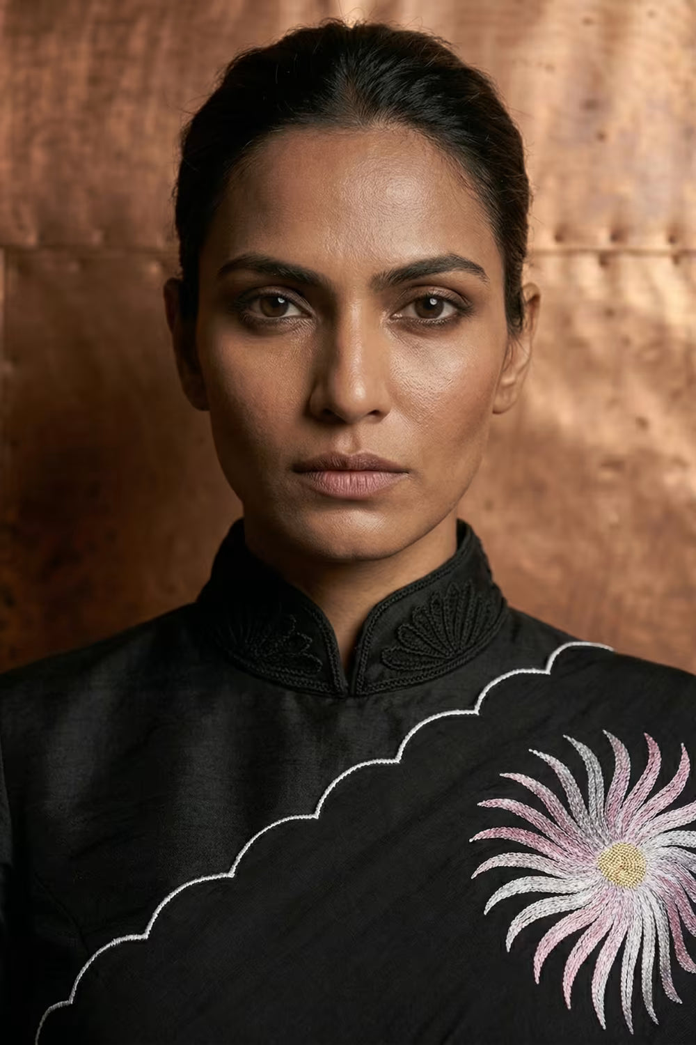 RAVEN ROSE | Chiffon | Indidha Saree
