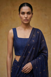 ZARA | Kota Viscose Zari Buta | Indidha Saree