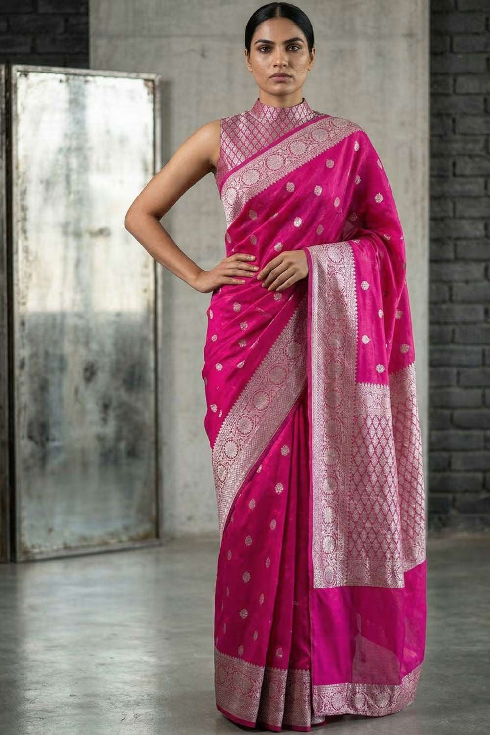ZARI ZEST | Georgette | Indidha Saree