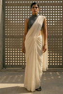 Soft Silence | Mul Cotton | Indidha Saree