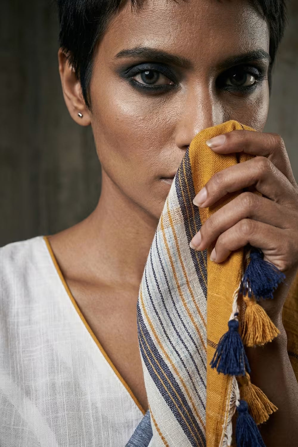 PRABHA | Assam Mercerized Cotton | Indidha Saree