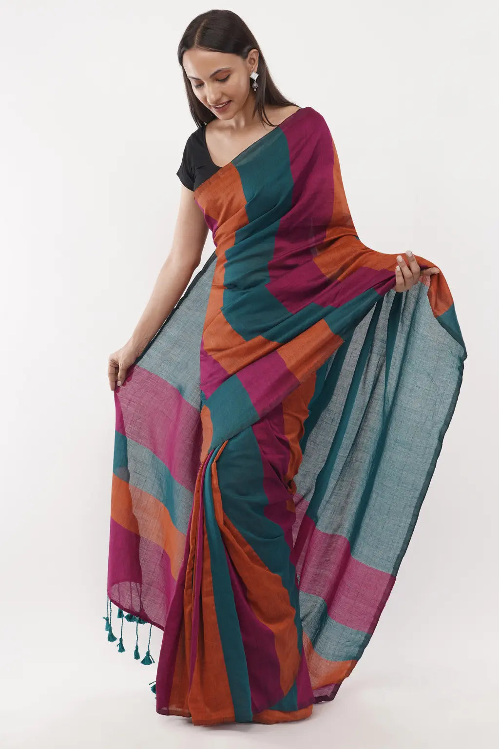 DAWN TO DUST | Cotton | Indidha Saree