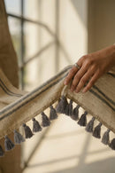 Chalk & Slate | Slub Cotton | Indidha Saree