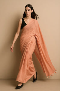 RANGREZ ROSE | Mul Cotton | Indidha Saree -  Embrace Comfort and Style with Mul Cotton Sarees  Rangrez Rose Mul Cotton Indidha Saree – Rangrez Rose is a poetic fusion of soft pink hues & lightweight mul cotton fabric, perfect for everyday elegance.