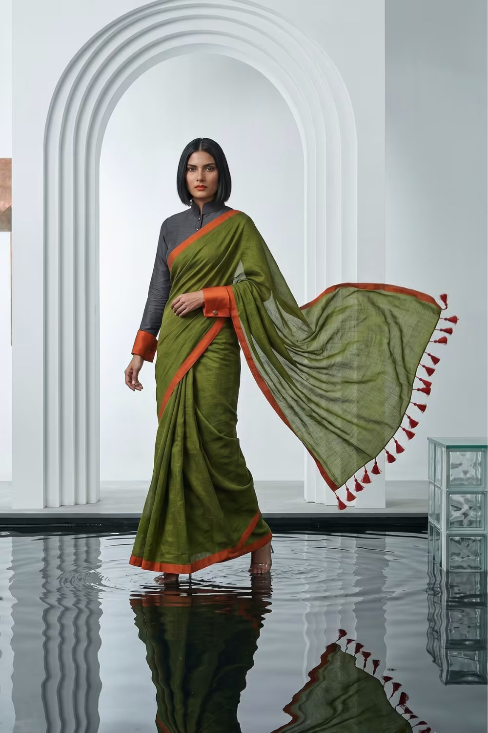 IN THE WILD | Cotton | Indidha Saree