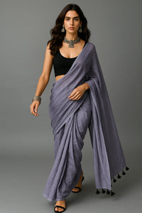 KIRDAAR | Mul Cotton | Indidha Saree -  Shop Our Mul Cotton Saree for Modern Traditional Elegance  Kirdaar mul cotton saree is a reflection of strength & grace, woven into a beautiful, soft drape. Shop Indidha now!