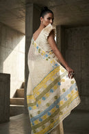 DEWDROP DREAMS | Pure Cotton | Indidha Saree