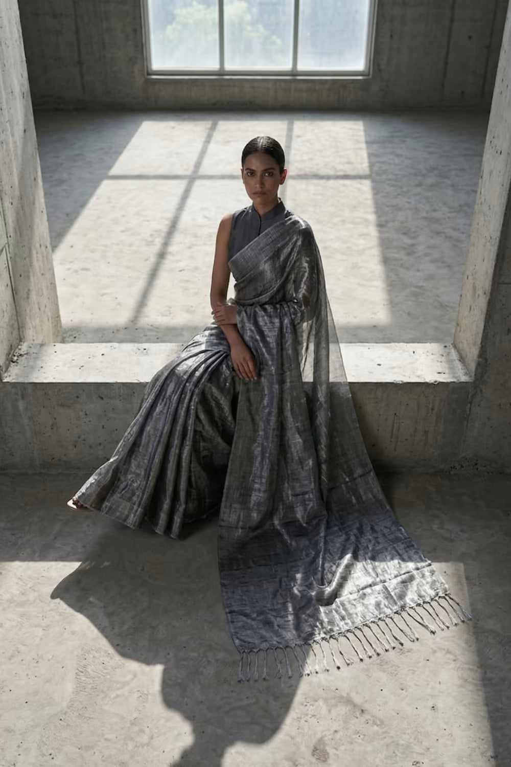 LUNAR GLOW | Tissue | Indidha Saree