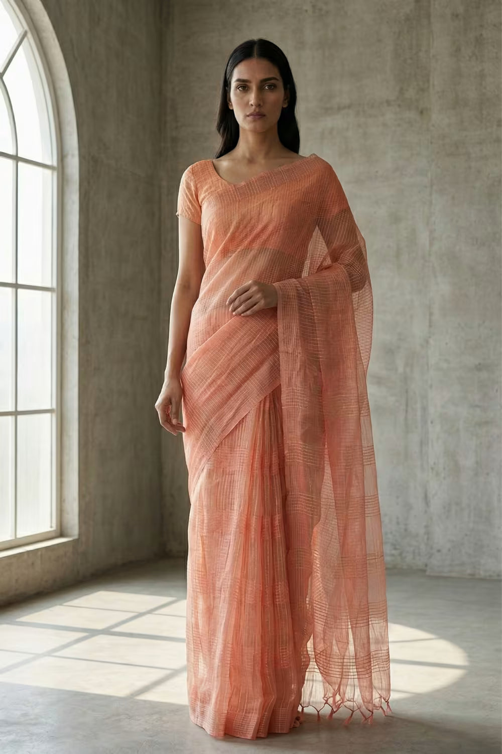 DAWN's EMBRACE | Kota Doria | Indidha Saree