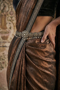 AUTUMN LUXE | Tissue | Indidha Saree