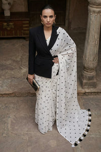 FULL MOON | Mul Cotton | Indidha Saree