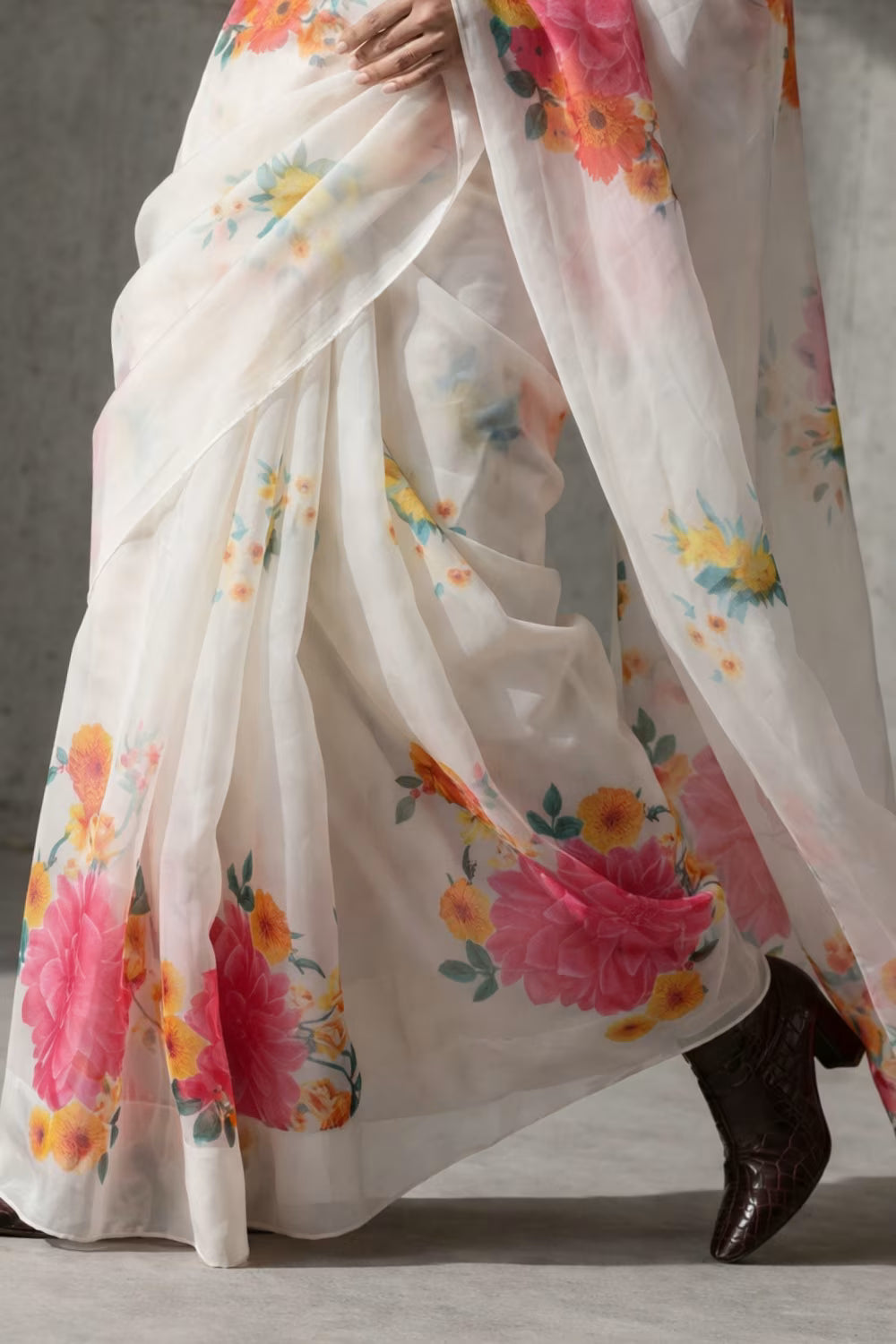 WARM WIND | Organza | Indidha Saree