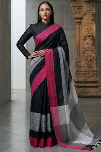 ETHERNAL ESSENCE | Linen by Linen | Indidha Saree